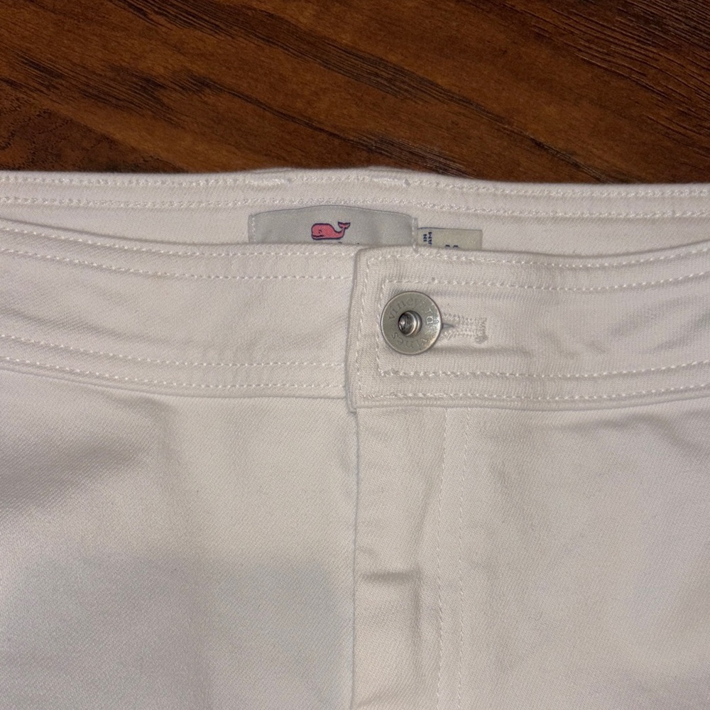 Women’s Vineyard Vines White Wide-Leg Pants 29 - Picture 2 of 7